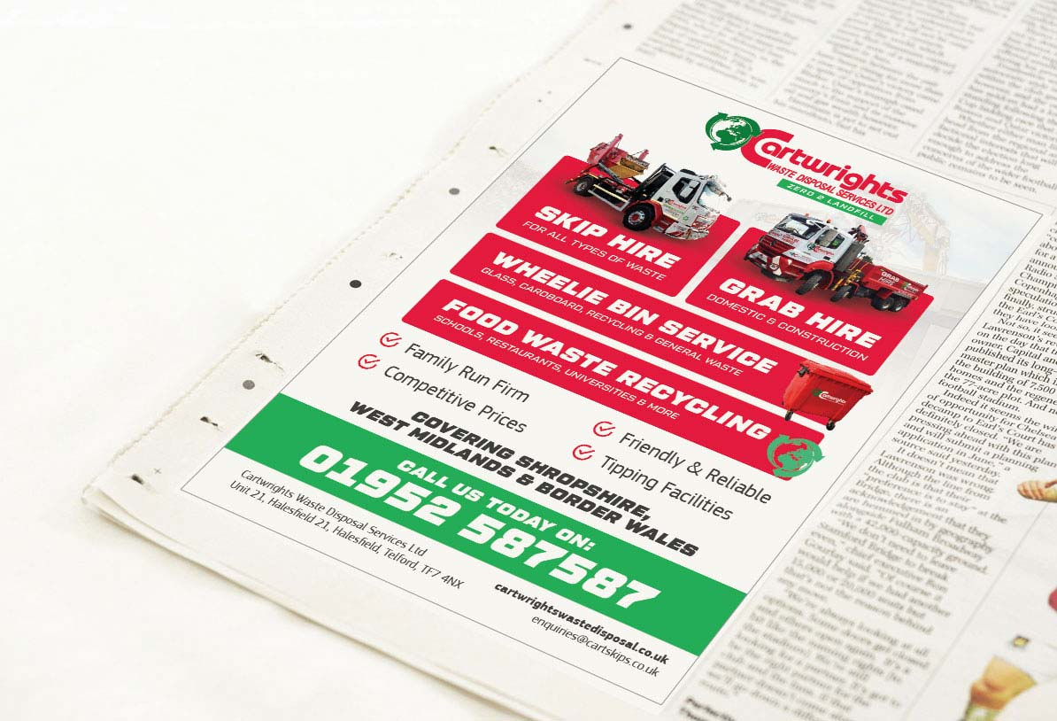 newspaper-advert-design-telford