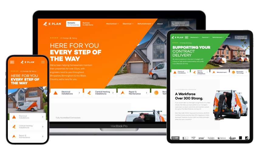 Responsive website - EPLAN